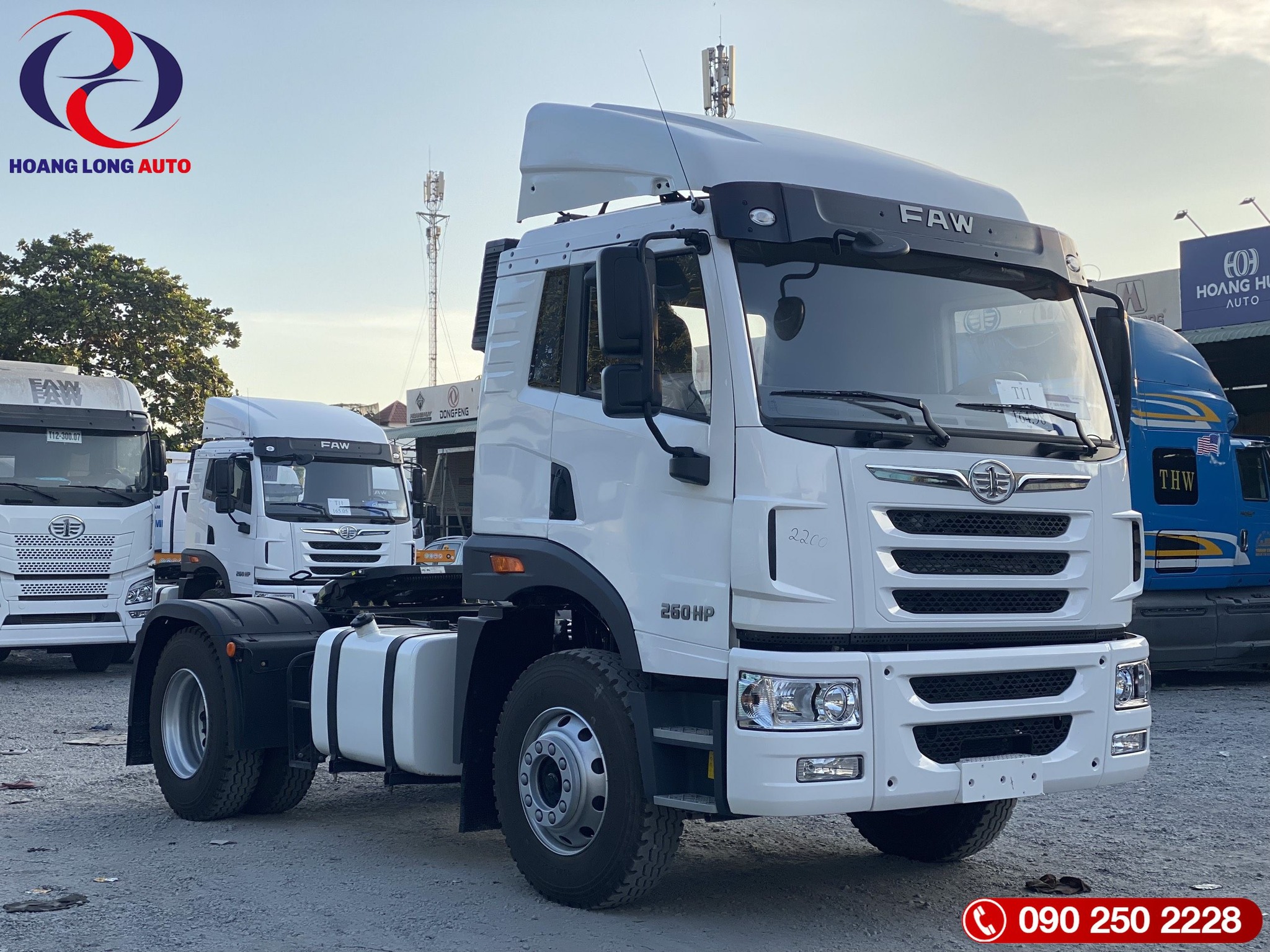 Xe Đầu Kéo FAW 1 Cầu 260Hp