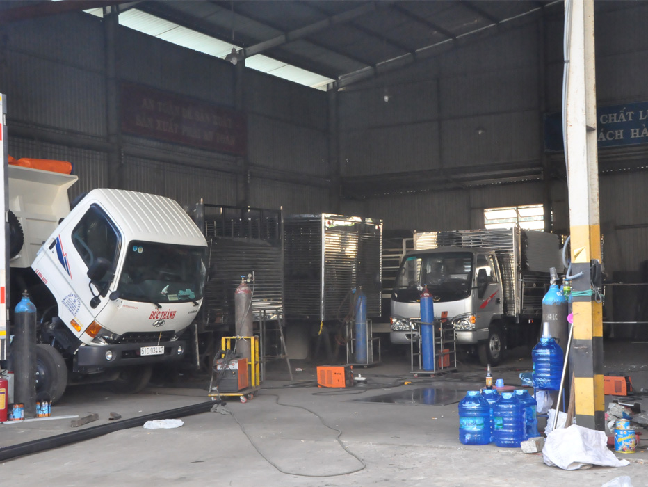 bảo dưỡng xe tải