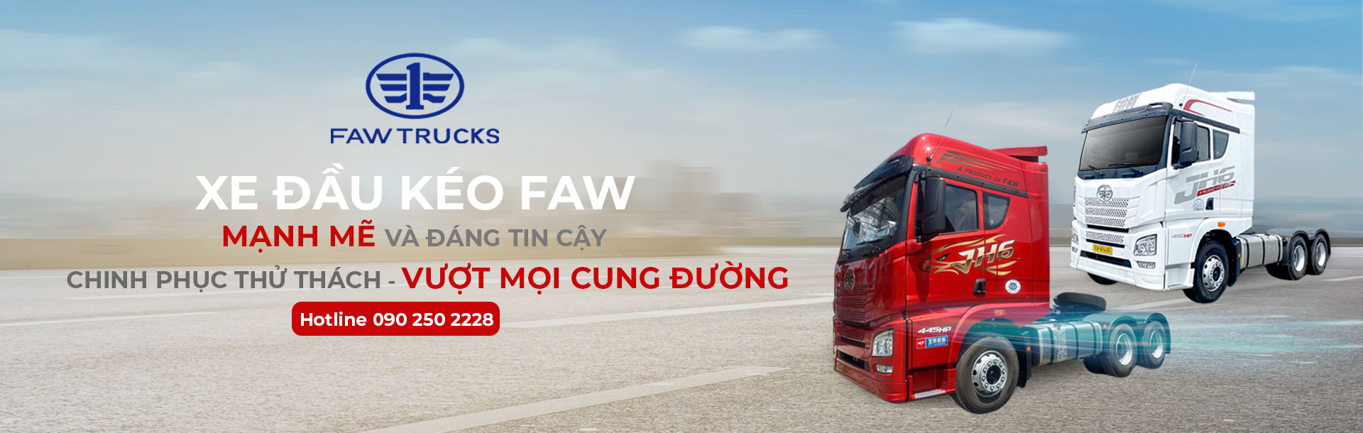 Banner xe đầu kéo