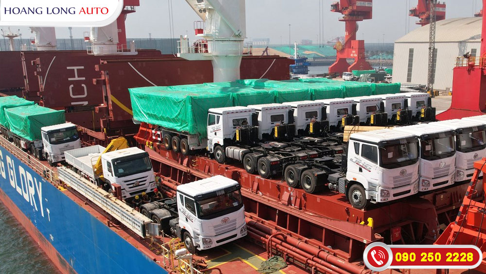 Faw xuất hàng đi quốc tế