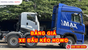Bảng giá xe đầu kéo Howo 2026